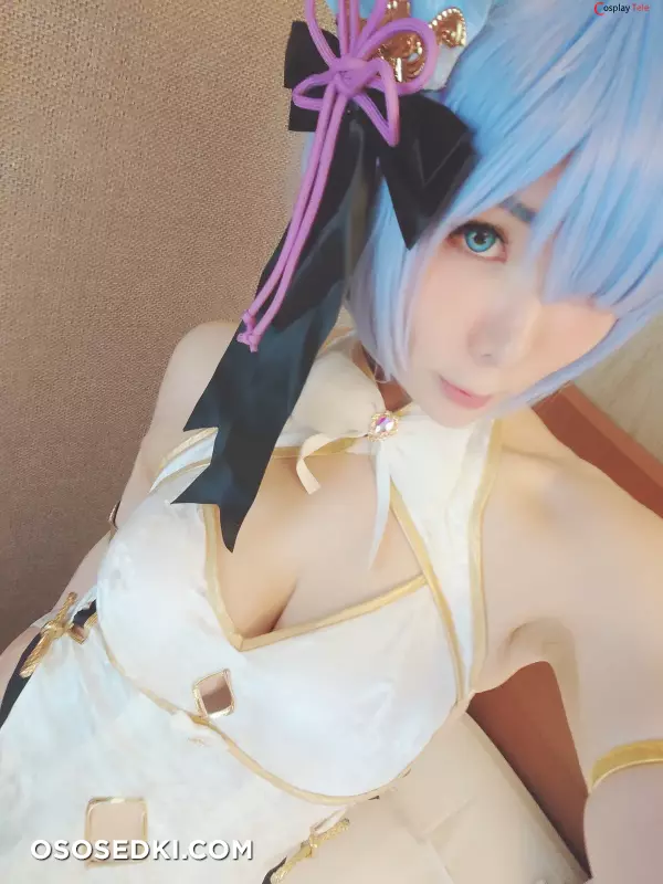Okada Yui cosplay Rem Cheongsam - Re:Zero - 2