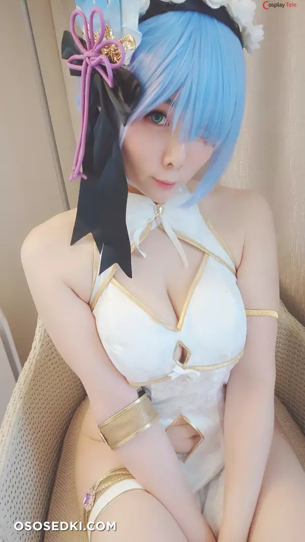 Okada Yui cosplay Rem Cheongsam - Re:Zero - 23