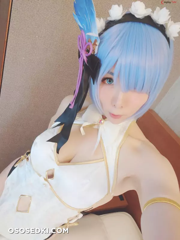 Okada Yui cosplay Rem Cheongsam - Re:Zero - 3