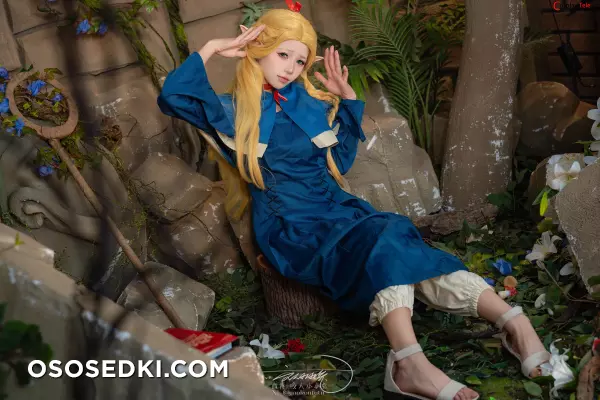咬一口兔娘ovo (Yaokoututu) cosplay Marcille Donato - Delicious in Dungeon - 13