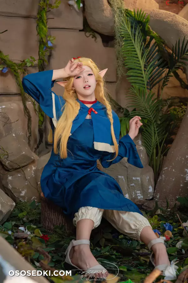 咬一口兔娘ovo (Yaokoututu) cosplay Marcille Donato - Delicious in Dungeon - 14