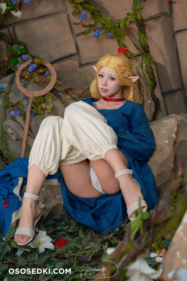 咬一口兔娘ovo (Yaokoututu) cosplay Marcille Donato - Delicious in Dungeon - 16