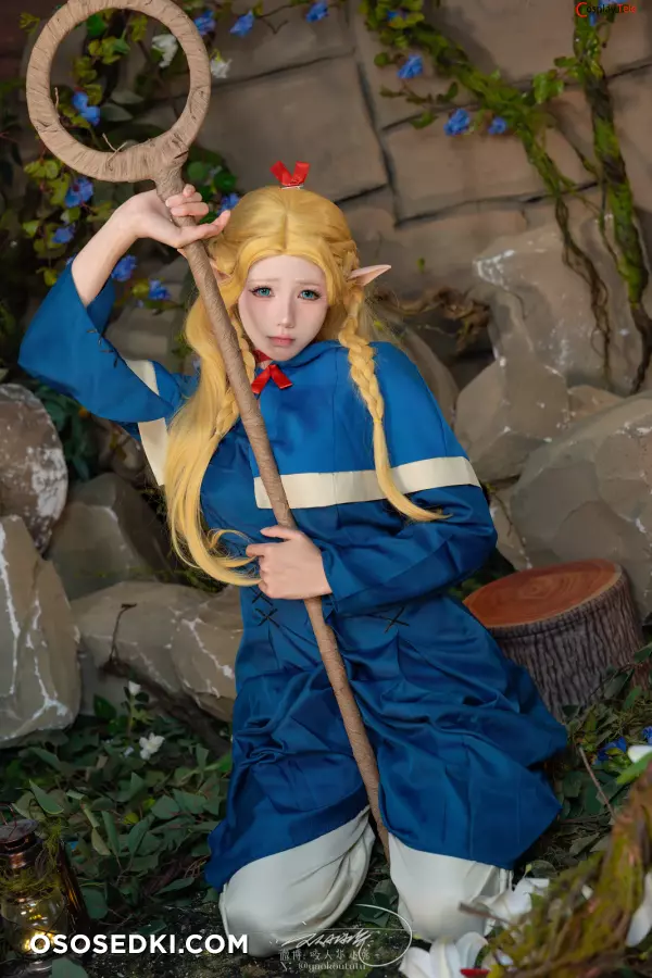 咬一口兔娘ovo (Yaokoututu) cosplay Marcille Donato - Delicious in Dungeon - 7