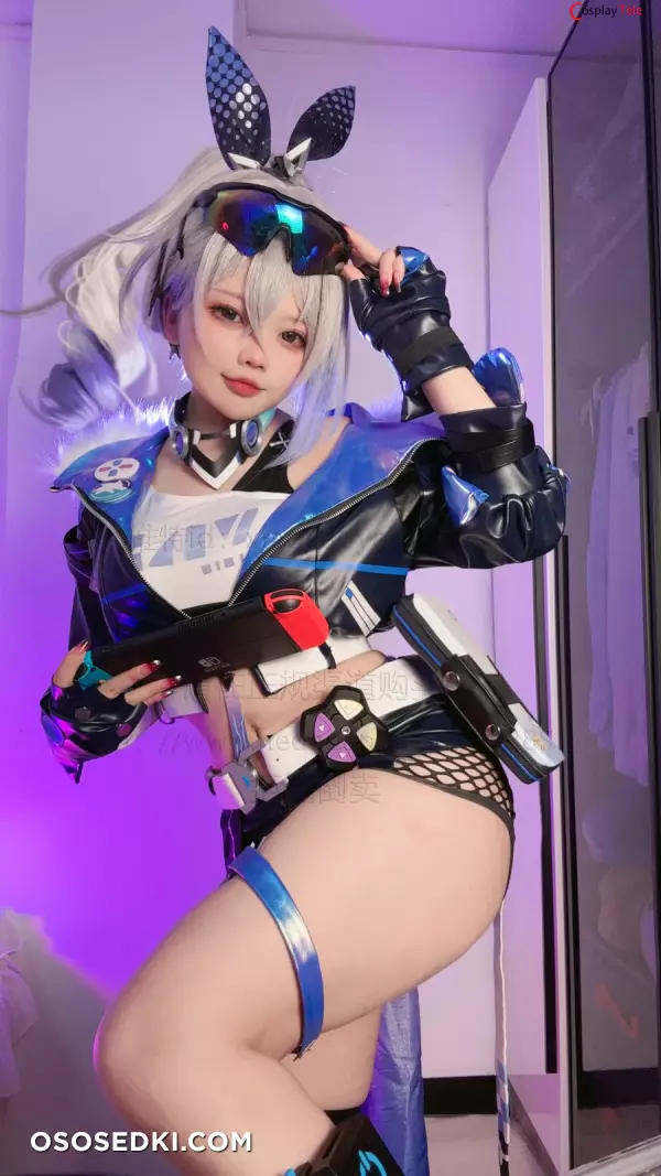 小瑶幺幺 (xiaoyaoyaoyao12) cosplay Silver Wolf – Honkai:Star Rail - 13