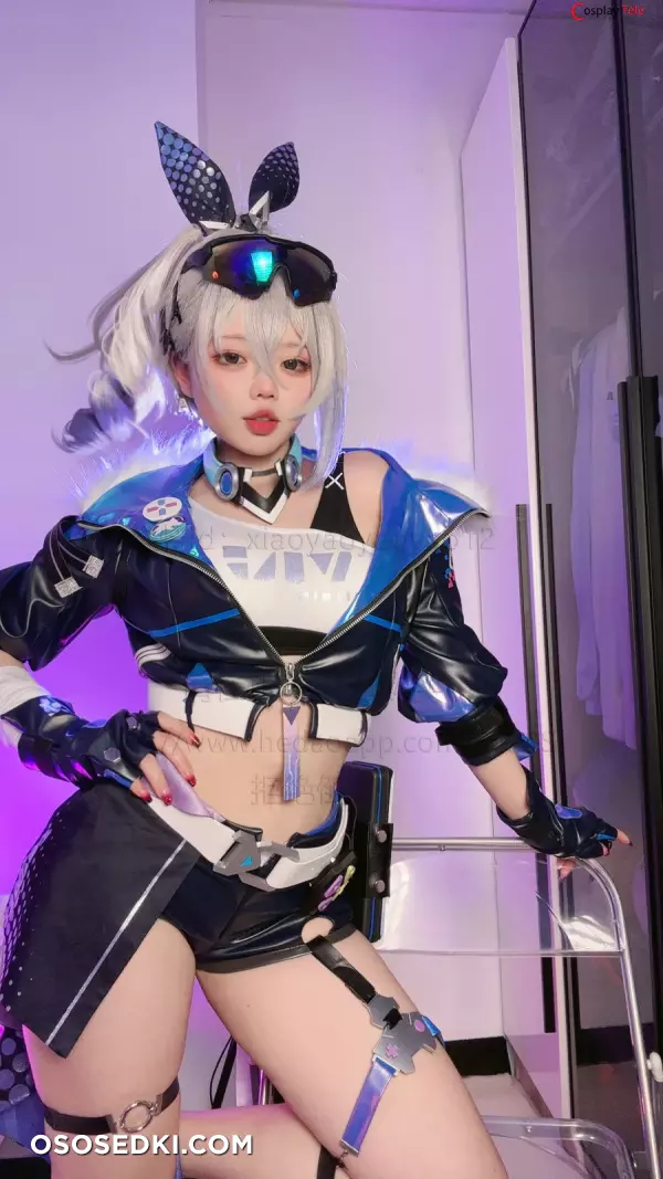 小瑶幺幺 (xiaoyaoyaoyao12) cosplay Silver Wolf – Honkai:Star Rail - 15