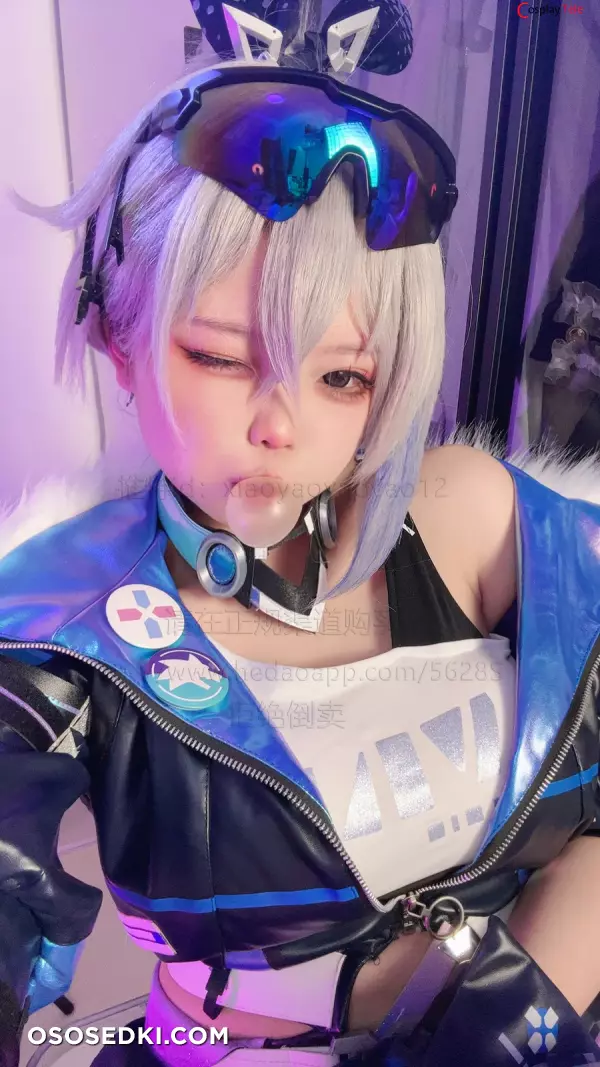 小瑶幺幺 (xiaoyaoyaoyao12) cosplay Silver Wolf – Honkai:Star Rail - 22
