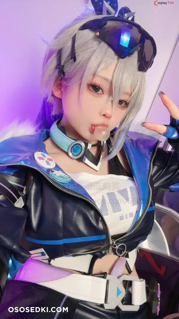 小瑶幺幺 (xiaoyaoyaoyao12) cosplay Silver Wolf – Honkai:Star Rail - 23