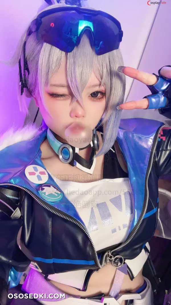 小瑶幺幺 (xiaoyaoyaoyao12) cosplay Silver Wolf – Honkai:Star Rail - 25