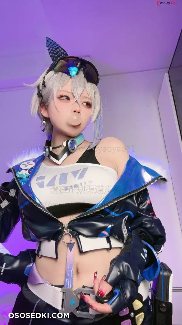 小瑶幺幺 (xiaoyaoyaoyao12) cosplay Silver Wolf – Honkai:Star Rail - 26