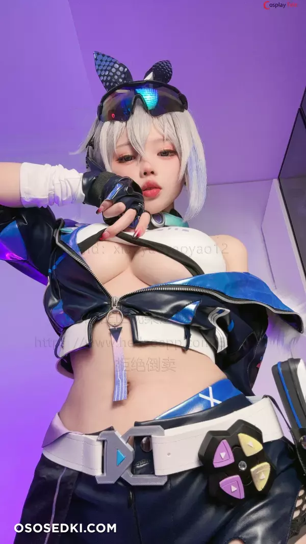 小瑶幺幺 (xiaoyaoyaoyao12) cosplay Silver Wolf – Honkai:Star Rail - 34