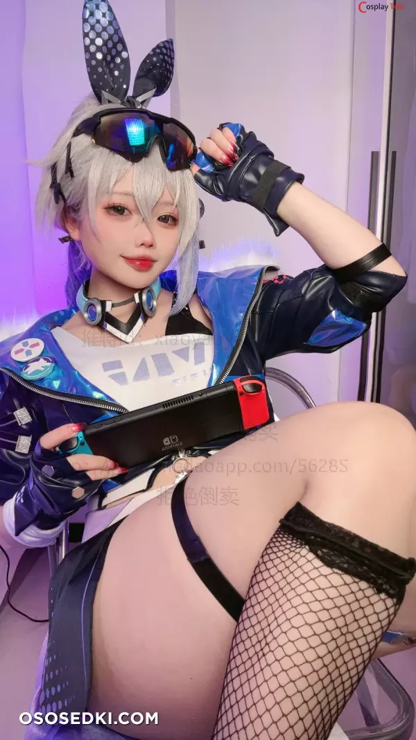 小瑶幺幺 (xiaoyaoyaoyao12) cosplay Silver Wolf – Honkai:Star Rail - 38