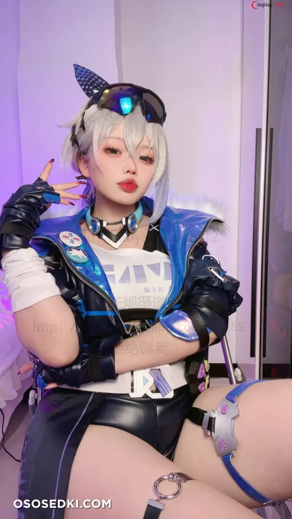 小瑶幺幺 (xiaoyaoyaoyao12) cosplay Silver Wolf – Honkai:Star Rail - 41