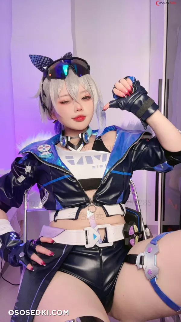 小瑶幺幺 (xiaoyaoyaoyao12) cosplay Silver Wolf – Honkai:Star Rail - 42