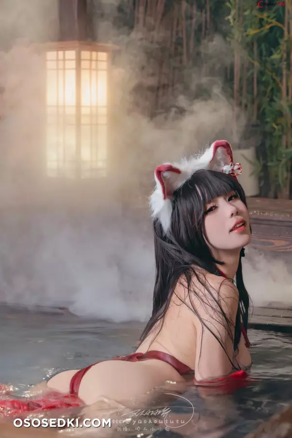 咬一口兔娘ovo (Yaokoututu) cosplay Reimu Hakurei - Touhou Project - 69