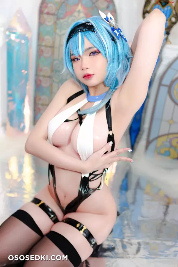ZinieQ (ジニCosplayer) cosplay Eula - Genshin Impact - 9