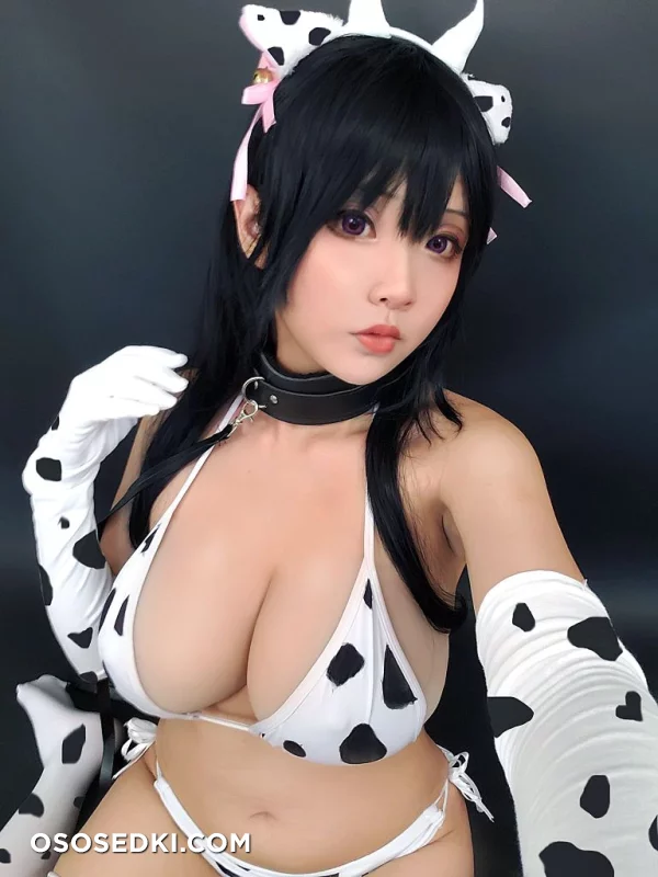 Hana Bunny - Cow Girl Swimsuit (Random Cosplay) - 11