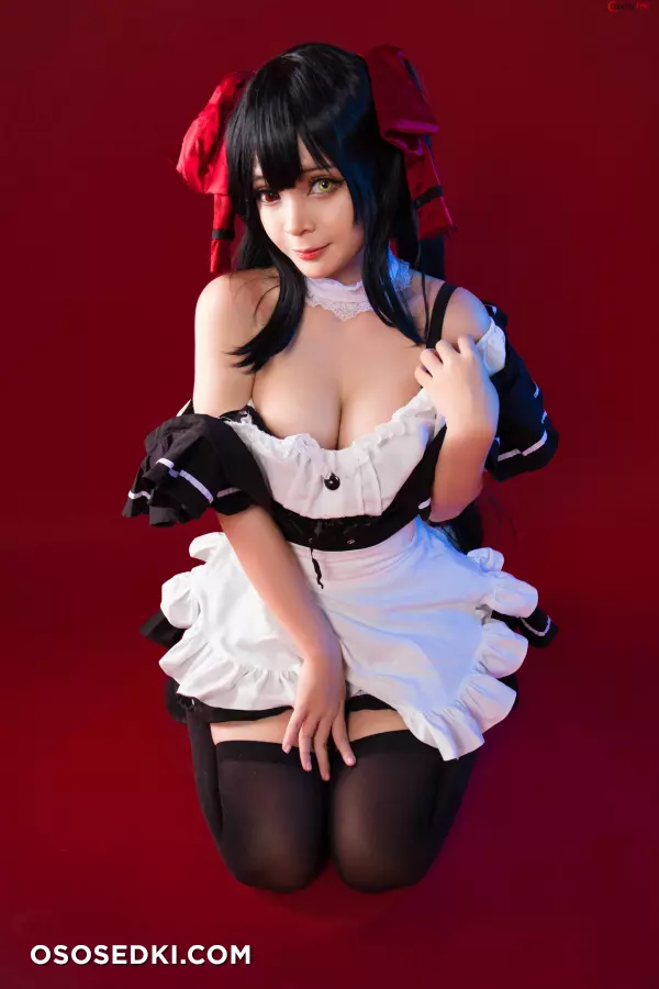 Umeko J cosplay Kurumi Tokisaki Maid - Date A Live - 21