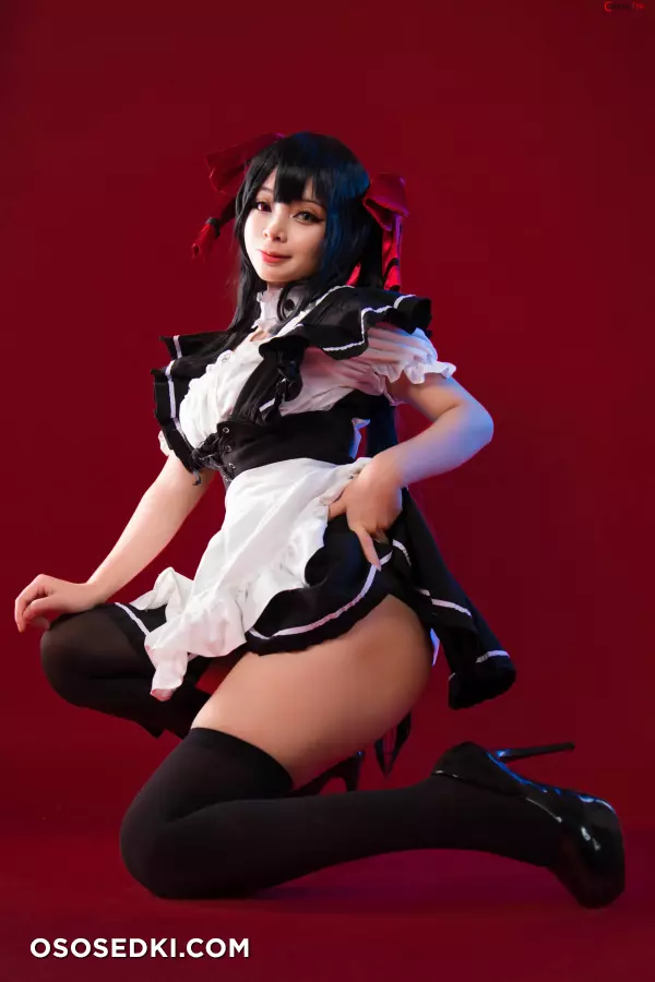 Umeko J cosplay Kurumi Tokisaki Maid - Date A Live - 8