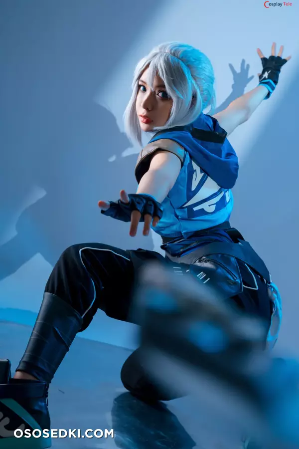 Umeko J cosplay Jett - Valorant - 46