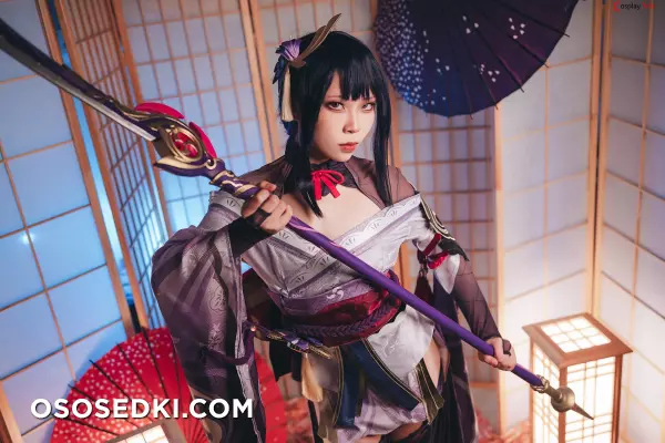 Tokar 浵卡 (laurus0711) cosplay Raiden Shogun - Genshin Impact - 1