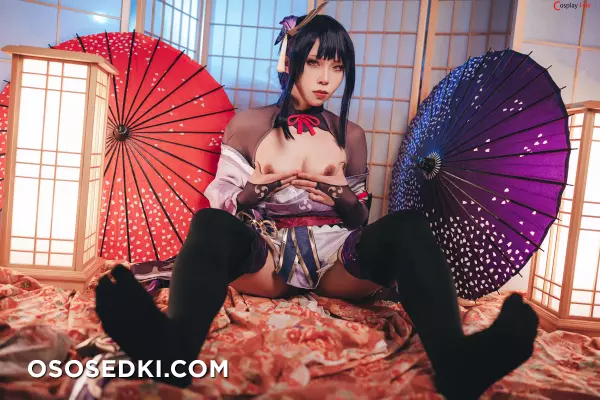 Tokar 浵卡 (laurus0711) cosplay Raiden Shogun - Genshin Impact - 22