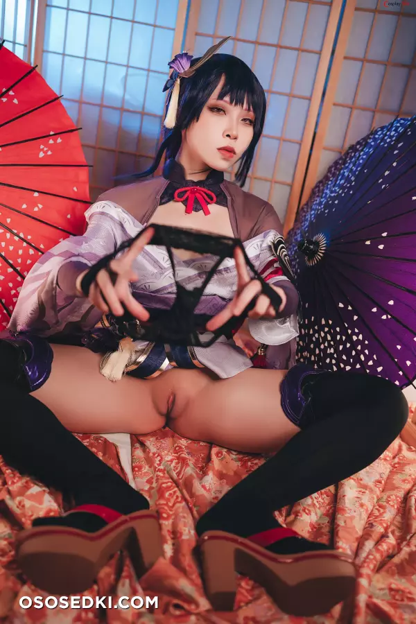 Tokar 浵卡 (laurus0711) cosplay Raiden Shogun - Genshin Impact - 35
