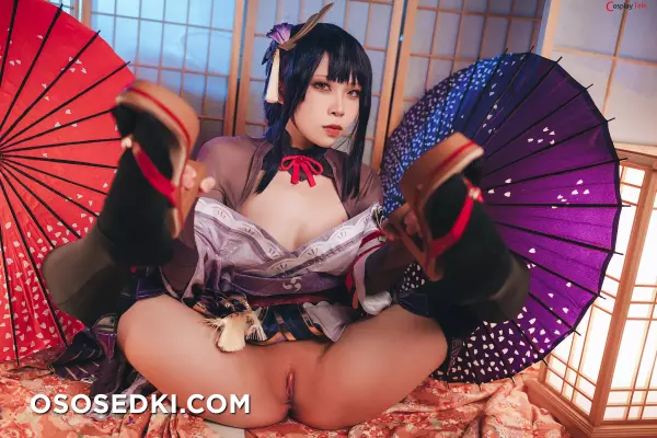 Tokar 浵卡 (laurus0711) cosplay Raiden Shogun - Genshin Impact - 42