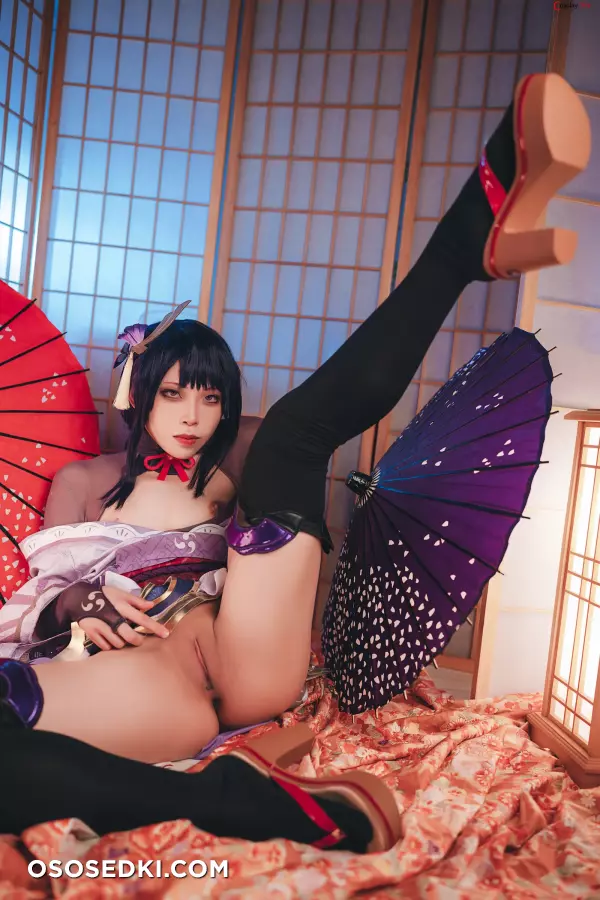Tokar 浵卡 (laurus0711) cosplay Raiden Shogun - Genshin Impact - 52