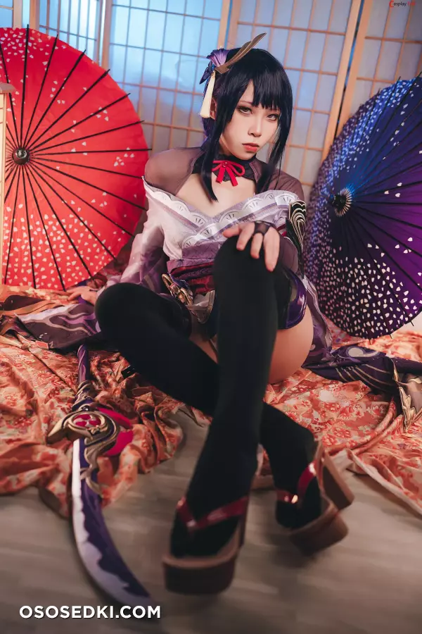 Tokar 浵卡 (laurus0711) cosplay Raiden Shogun - Genshin Impact - 7