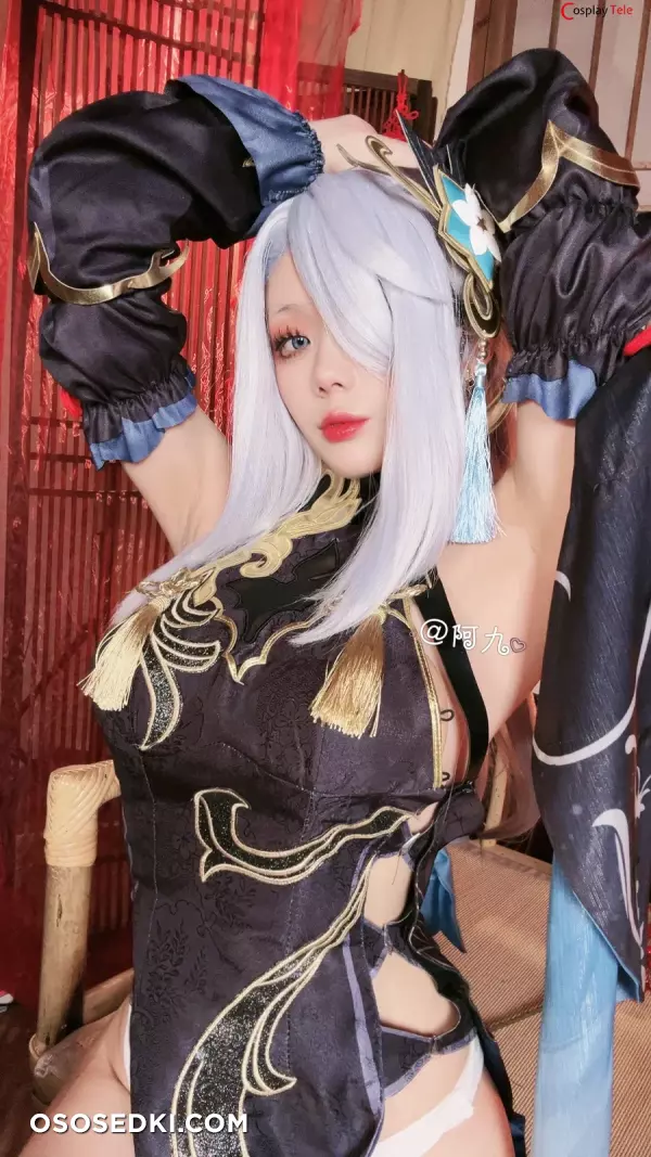 九言 (Jiu Yan) cosplay Shenhe Lunar New Year - Genshin Impact - 5