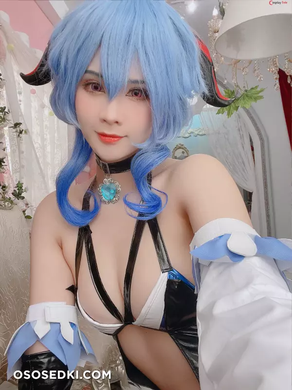 Pyoncos (ピオン) cosplay Ganyu Succubus - Genshin Impact - 24