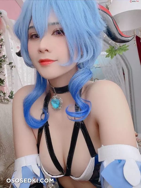 Pyoncos (ピオン) cosplay Ganyu Succubus - Genshin Impact - 25