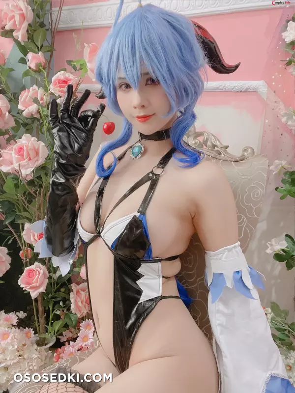 Pyoncos (ピオン) cosplay Ganyu Succubus - Genshin Impact - 38