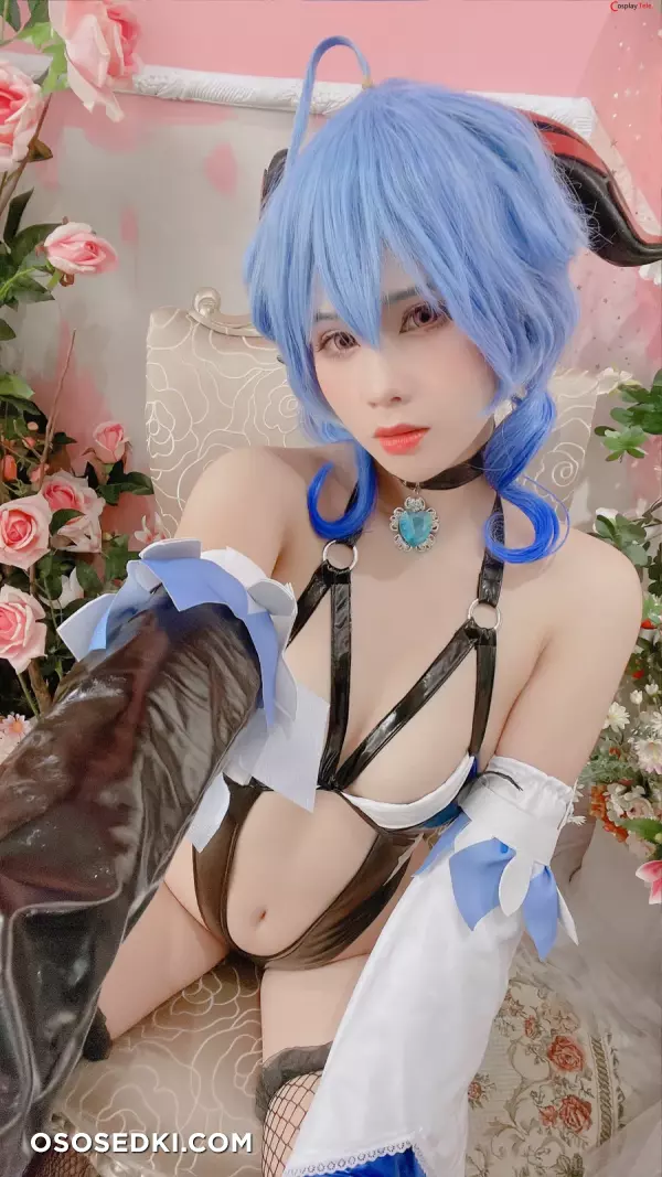 Pyoncos (ピオン) cosplay Ganyu Succubus - Genshin Impact - 42