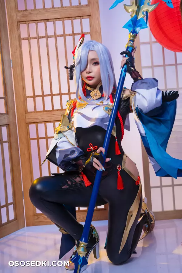 Umeko J cosplay Shenhe - Genshin Impact - 10