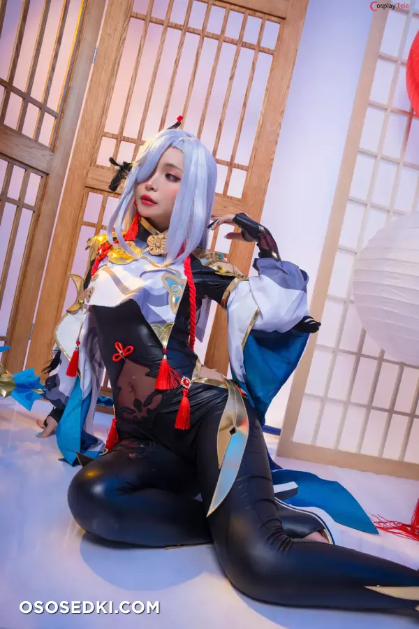 Umeko J cosplay Shenhe - Genshin Impact - 19