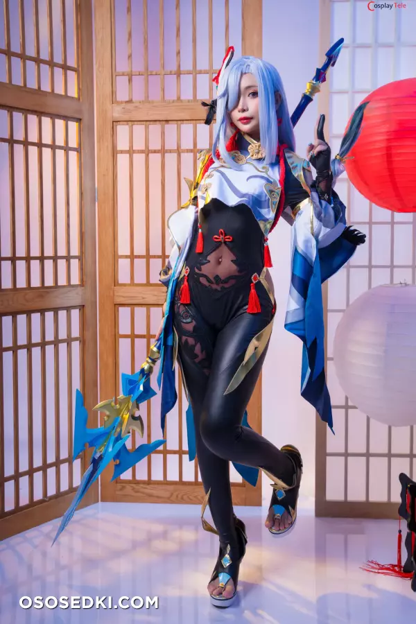 Umeko J cosplay Shenhe - Genshin Impact - 2