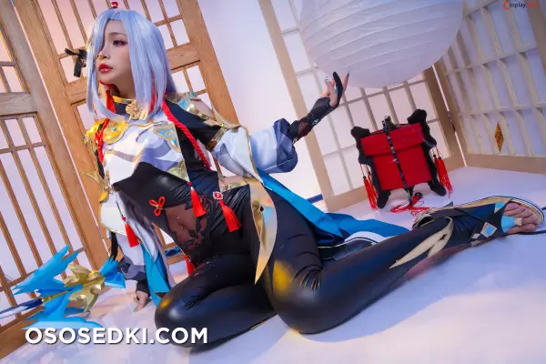 Umeko J cosplay Shenhe - Genshin Impact - 20