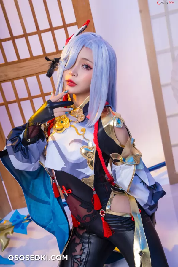 Umeko J cosplay Shenhe - Genshin Impact - 23