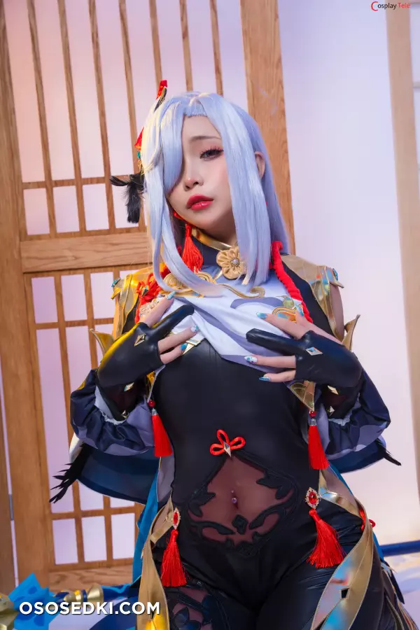 Umeko J cosplay Shenhe - Genshin Impact - 24