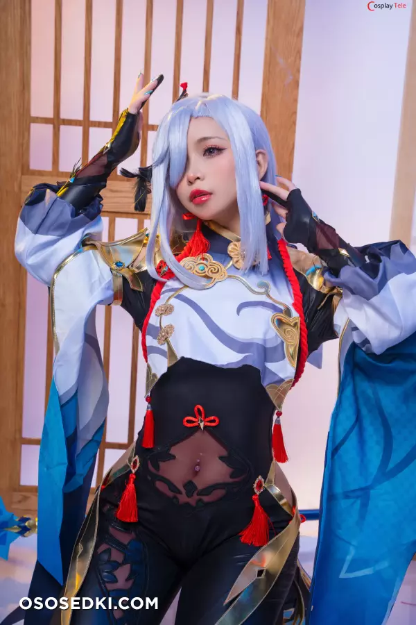 Umeko J cosplay Shenhe - Genshin Impact - 26
