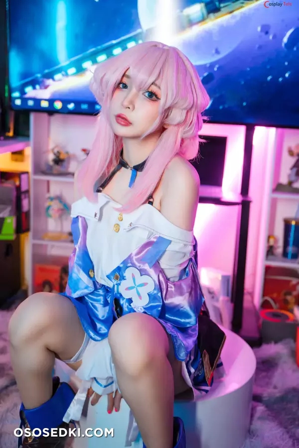 Umeko J cosplay March 7th - Honkai:Star Rail - 14