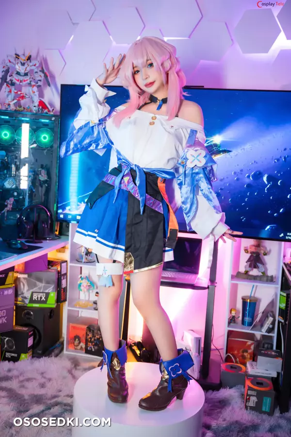 Umeko J cosplay March 7th - Honkai:Star Rail - 22