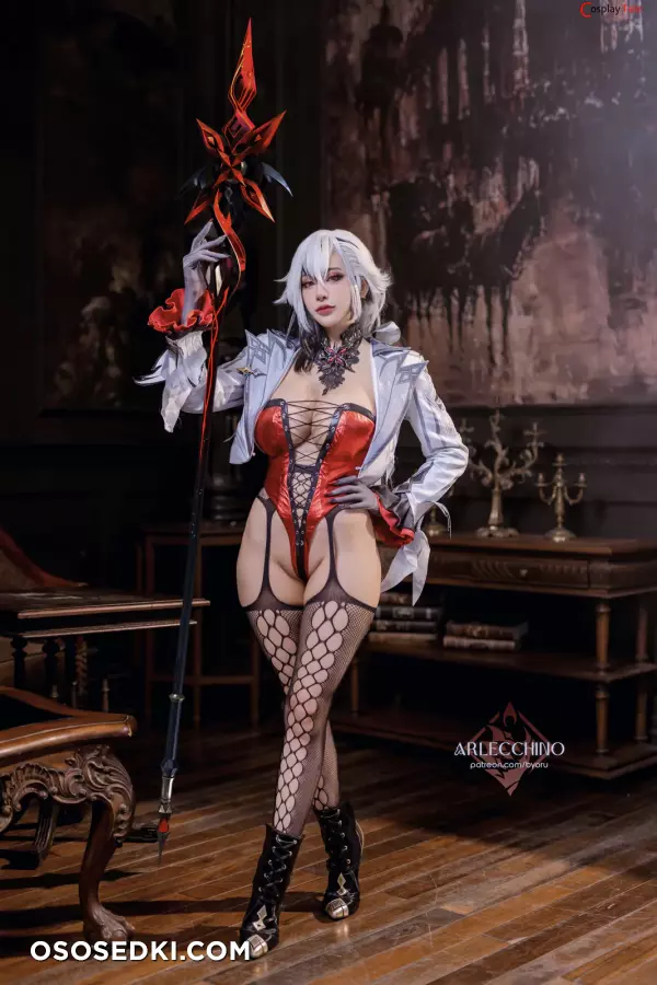 Byoru (ビョル) cosplay Arlecchino Dress - Genshin Impact - 3