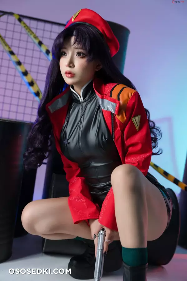 Umeko J cosplay Misato Katsuragi - Evangelion - 6