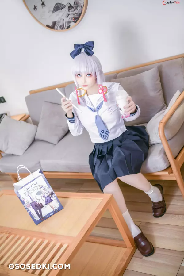 章鱼娘 (Zhangyu niang) cosplay Ayaka Kamisato - Genshin Impact - 1