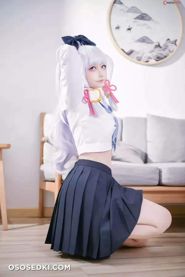 章鱼娘 (Zhangyu niang) cosplay Ayaka Kamisato - Genshin Impact - 6