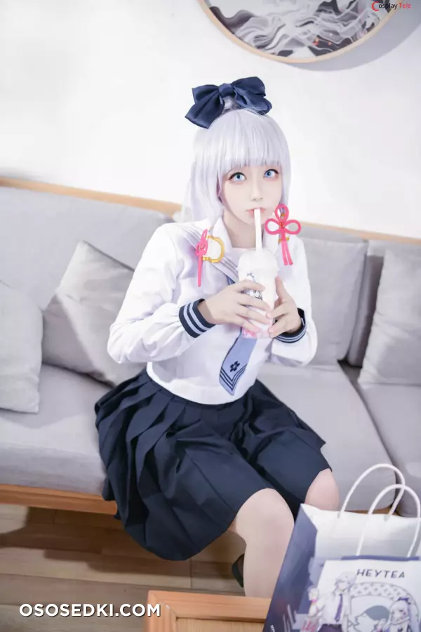 章鱼娘 (Zhangyu niang) cosplay Ayaka Kamisato - Genshin Impact - 7