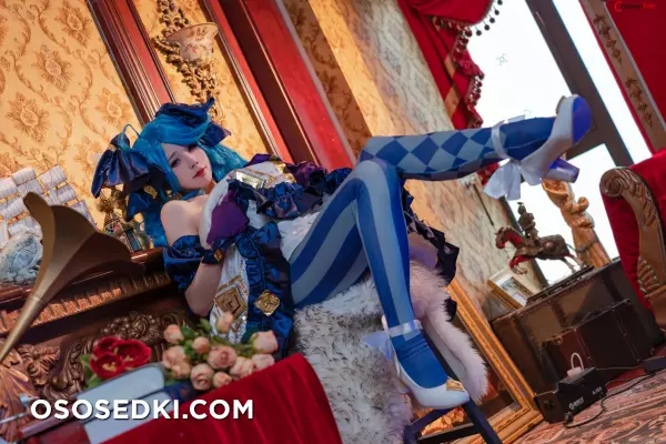 咬一口兔娘ovo (Yaokoututu) cosplay Gwen - League of Legends - 13