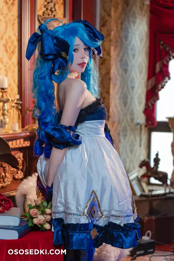 咬一口兔娘ovo (Yaokoututu) cosplay Gwen - League of Legends - 9